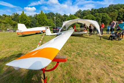 Segelflugzeug des Jugendbereichs vom AERO Club e. V.