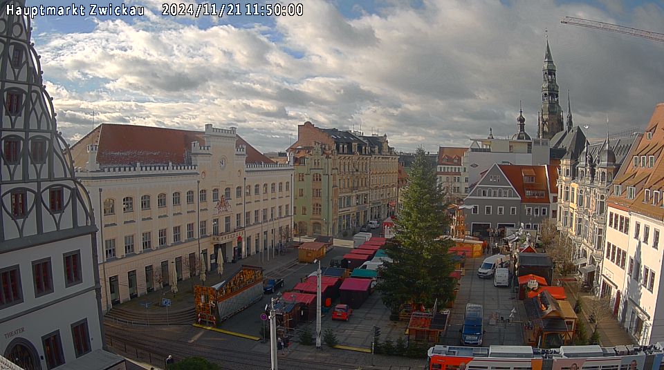 Zwickauer Hauptmarkt Webcam